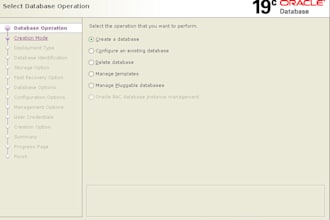 install and configure oracle database on linux server
