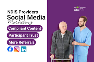 do social media marketing for ndis disability services providers