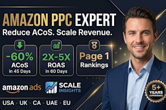 manage and optimize your amazon PPC campaigns to reduce acos and boost sales