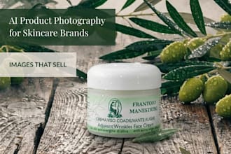 create ai product photography for your skincare brand