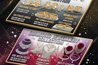design luxury product ads, social media banners and business marketing creative