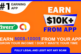 make top money making earning app and game for passive income