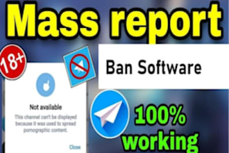 takedown telegram banning bot, telegram mass reporting,fb x banning,telegram bot