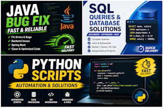 fix java bugs, errors, and backend issues fast