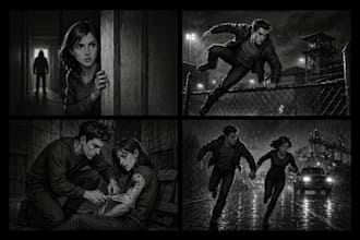 create storyboards comic book frame by frame for advertisement, film, animation