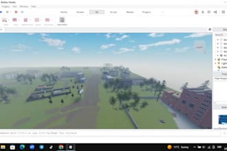 developing a game in roblox studio, or map for your game
