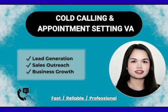 do cold calling and appointment setting for your business