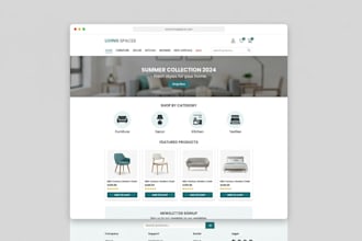 design ecommerce website UI UX