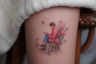 create an amazing custom tattoo design with my experience