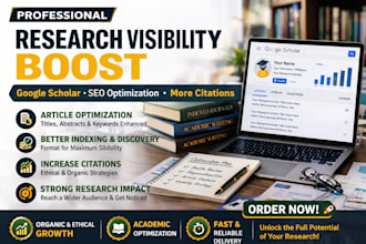 improve your research visibility and optimize articles for google scholar index