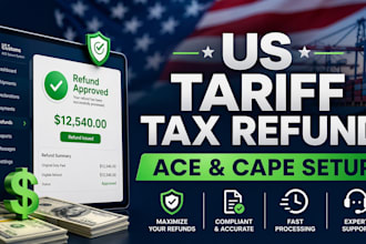 setup ace portal and file ieepa tariff refunds via cape for your US business