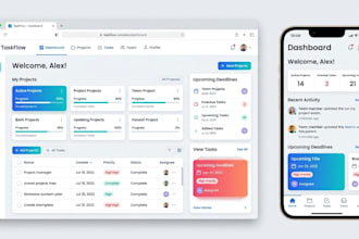 design responsive UI UX for web and mobile