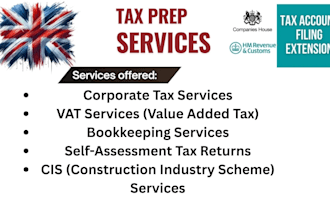 uk vat return self assessment and corporation tax return
