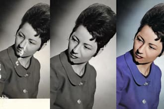 restore your old family photographs