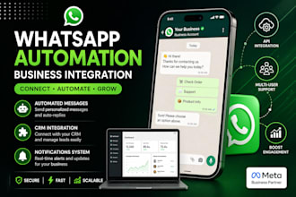 integrate whatsapp API for your website or business system