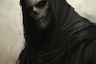 design a terrifying and original horror character