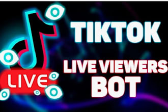 create automated tiktok live streaming bot, instagram api bot, mass dms bot