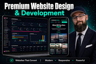 create a fully customizable website to your specification