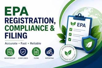 do epa registration, compliance, and filing, tsca filing, amazon