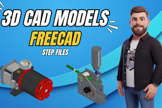 do 3d cad modeling and product design in freecad