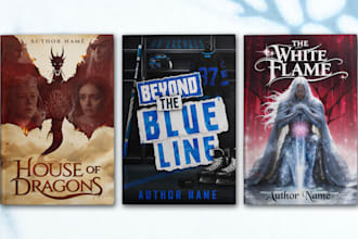 design ebook cover and paperback cover for amazon kdp