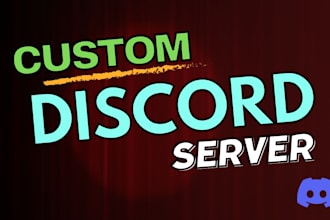 setup discord server for gaming, crypto , dayz,rust, create fivem discord server