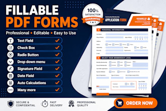 create professional fillable pdf form in adobe acrobat