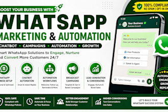 whatsapp marketing campaign automation whatsapp chatbot