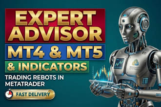 develop your mt4 mt5 expert advisor eas and indicator