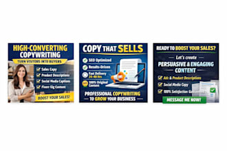 create SEO optimized copywriting