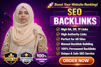 do high da manual SEO backlinks service for google ranking
