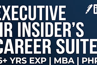 be your HR consultant for career coaching, ats CV writing, and personal branding