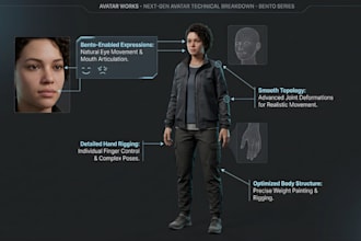 create custom 3d avatar for second life imvu bento rig skin textures