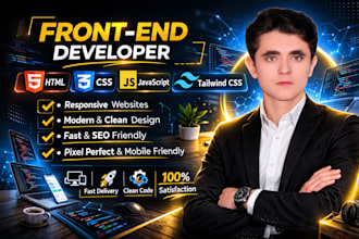 create responsive front end websites