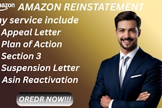 write amazon appeal letter for amazon reinstatement, section 3 amazon suspensio