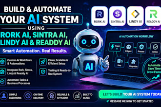build and automate your ai system using rork ai sintra ai lindy ai readdy ai