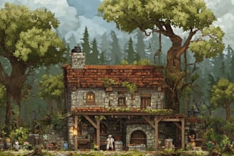 design 2d artwork for your game