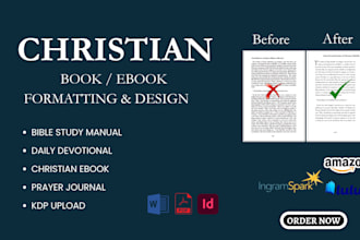 format, design christian ebook, christian book formatting, prayer journal