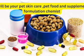formulate custom pet food and supplement nutrition recipes