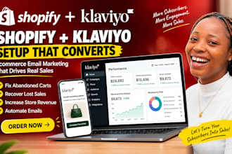 setup klaviyo email marketing flows for black friday ecommerce sales