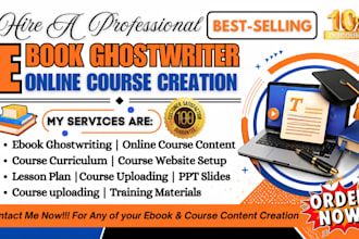 online course content training content digital course ebook online course