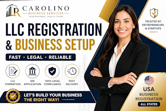 register your llc, ein, and business legally in the USA fast