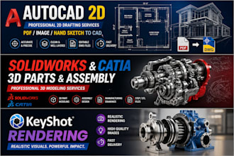 provide clean autocad drawings