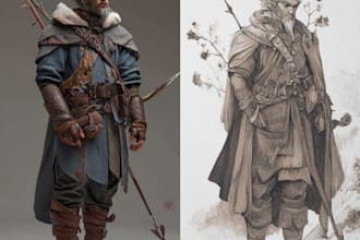 dnd character art and dnd character art