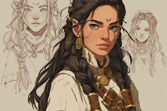 amazing dnd character art and dnd character art