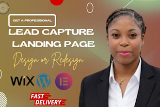 lead capture page opt in page waitlist page form page lead capture landing page