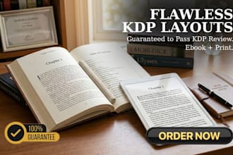 fix KDP upload errors with pro ebook paperback and book formatting for kindle
