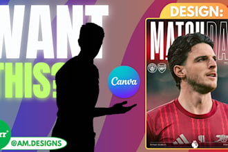 offer you trending soccer templates in canva