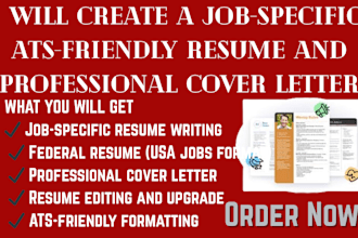 do job specific professional resume writing federal resume cover letter writing