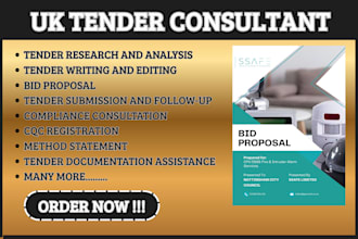 win uk tender healthcare tender government contract cqc reg and policy writing